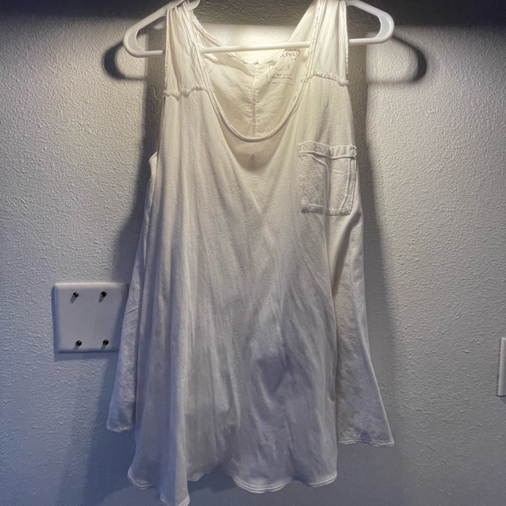 Free People We the Free Oversized Pocket Tee